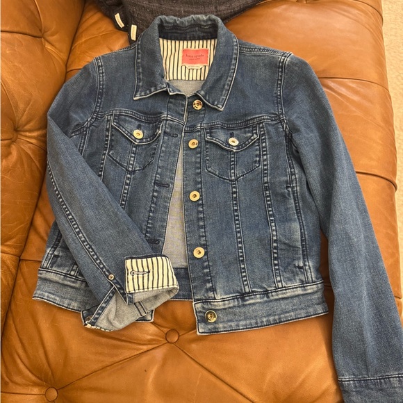 Kate Spade Blue Denim Jacket - Picture 1 of 10